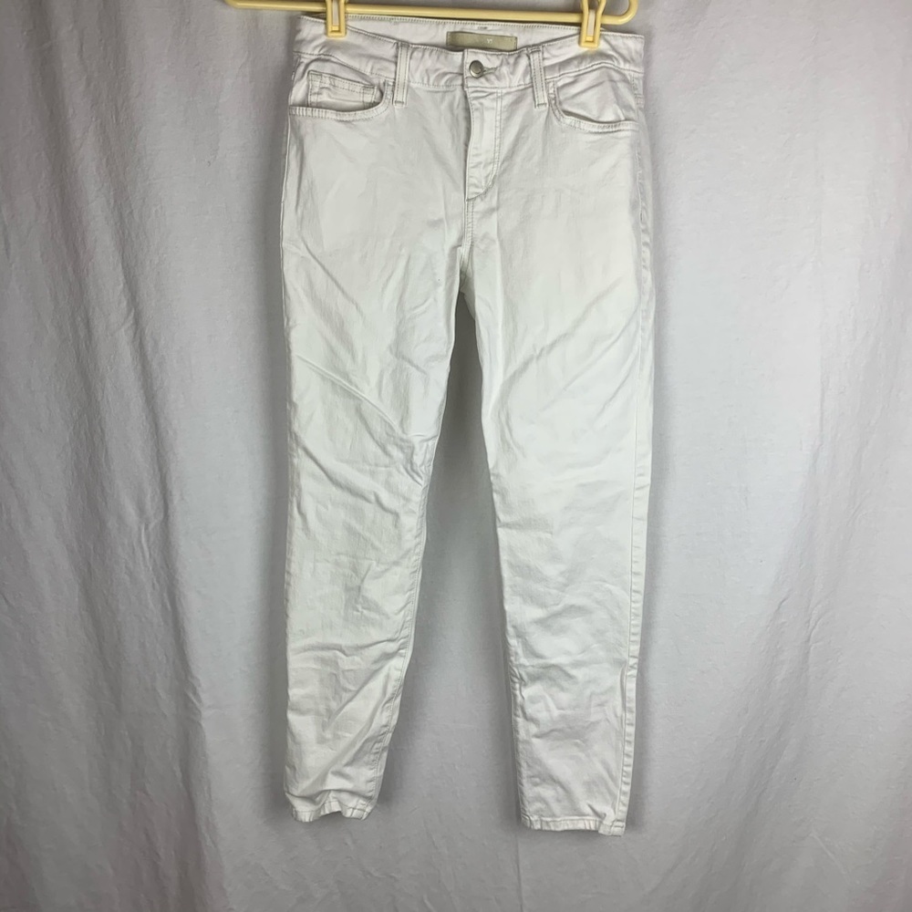 Joes jeans white skinny